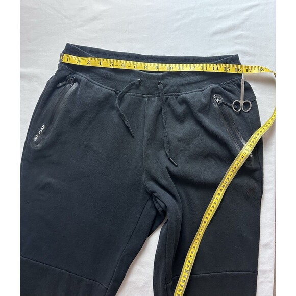 Spyder Active Mens Large Jogger Sweat Black Pants - Picture 5 of 9